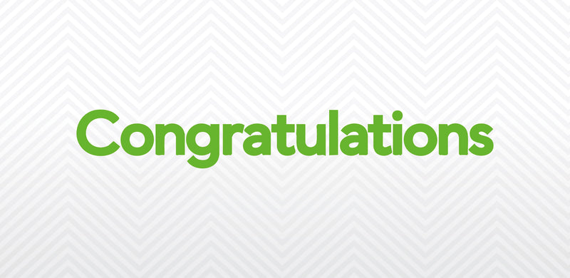 Congratulations