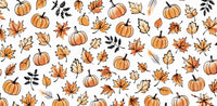 Pumpkins & Leaves